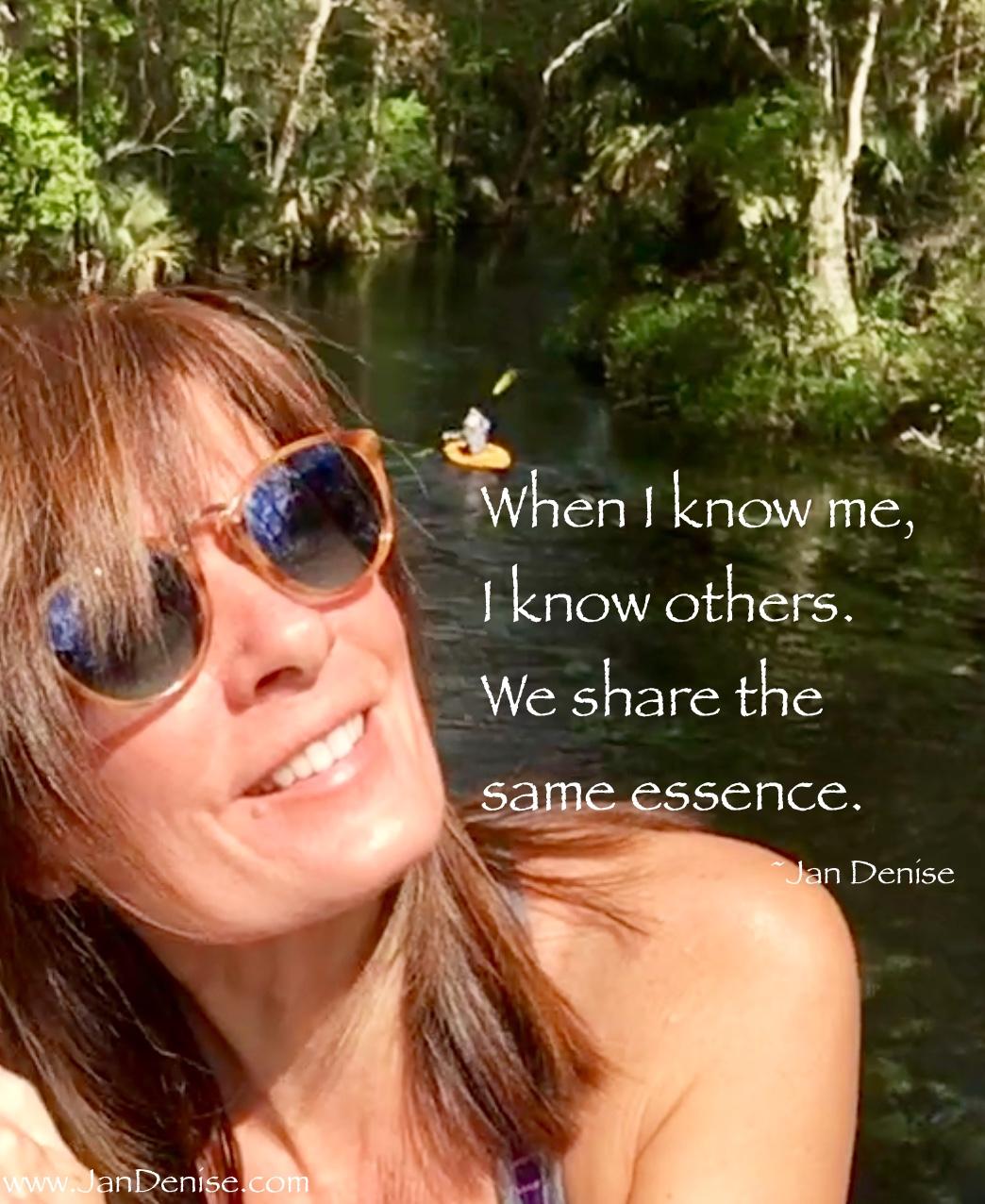 Remember how it feels to be you …