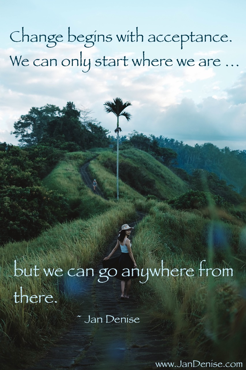 There is no place else to start …