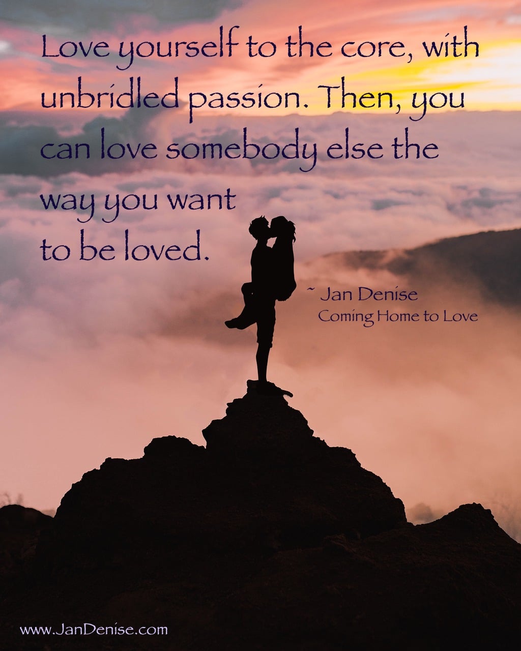 And somebody else will love you that way, too!