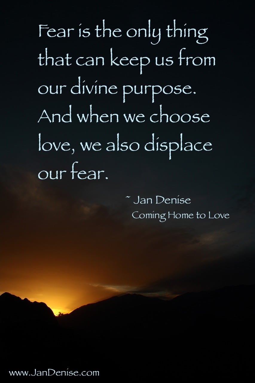 Our divine purpose is …