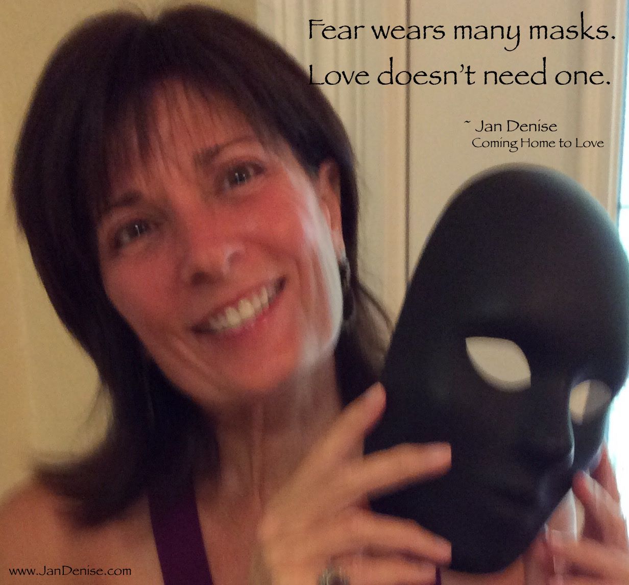 Does your fear wear a mask?