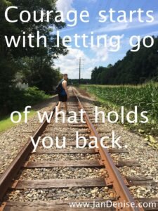What do you want to let go of?