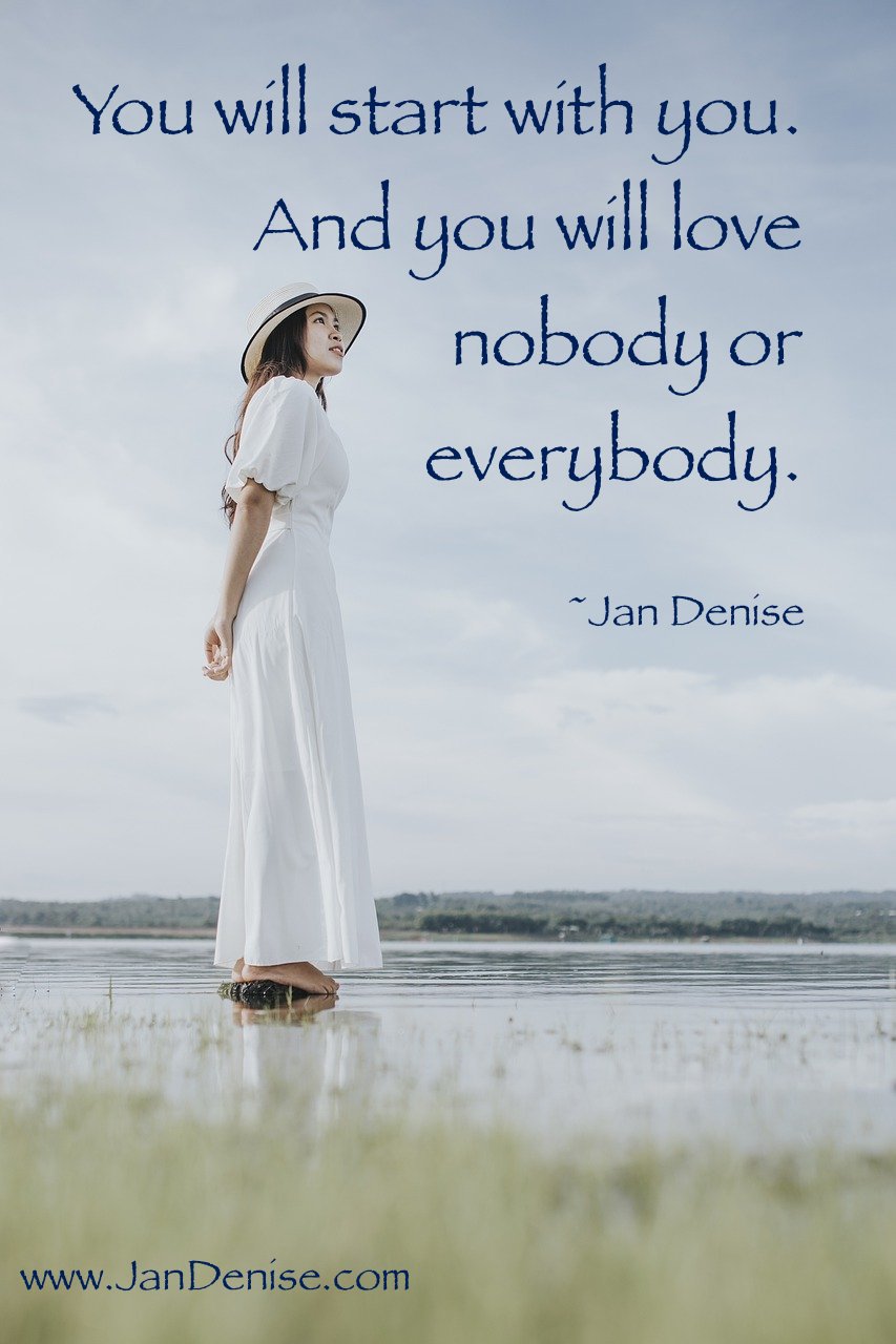 Everybody or Nobody …