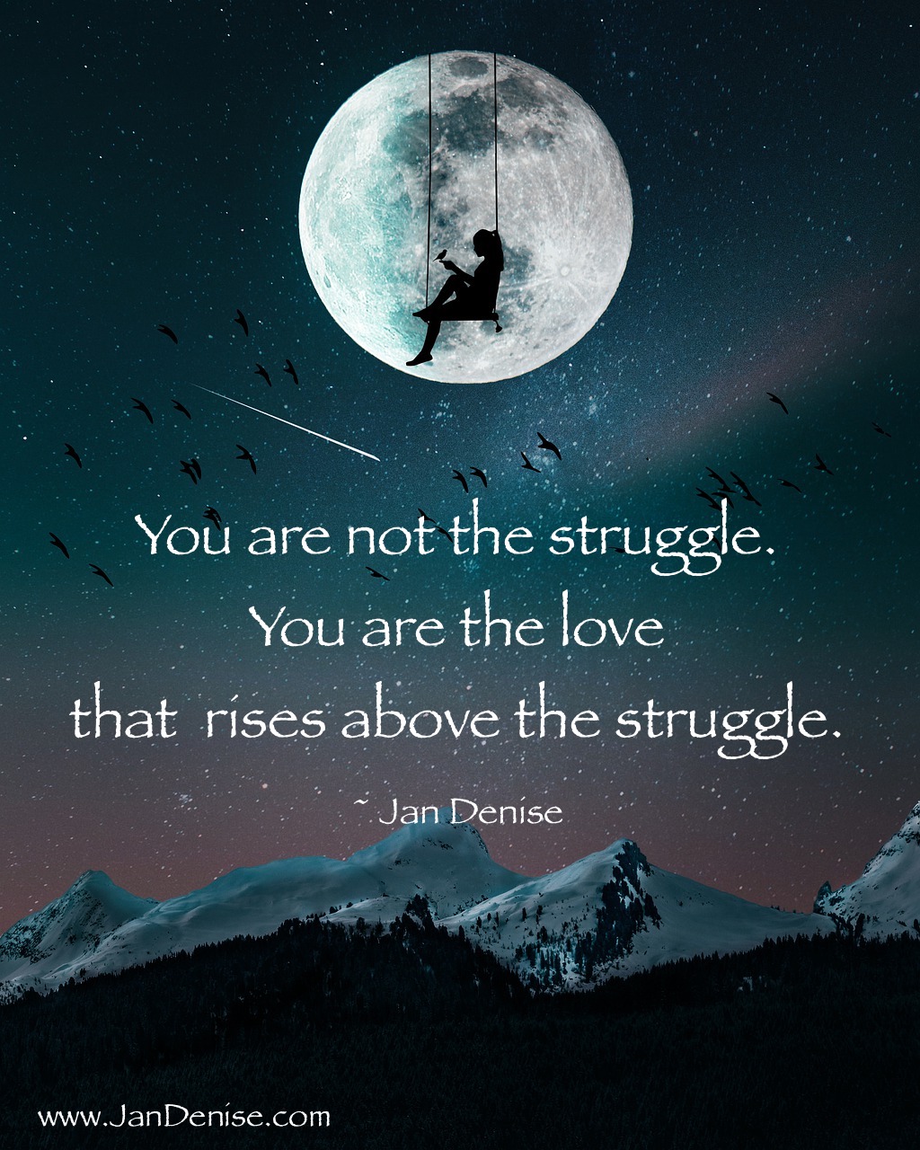 You are rising …