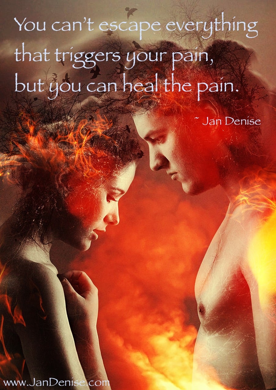 You can heal what hurts …