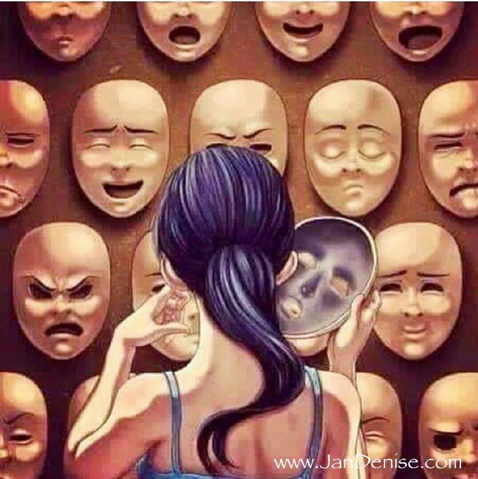 Do you recognize your masks for fear?