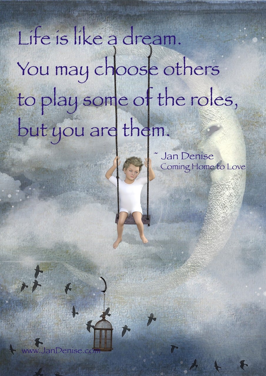 I am you. You are me. We are love.